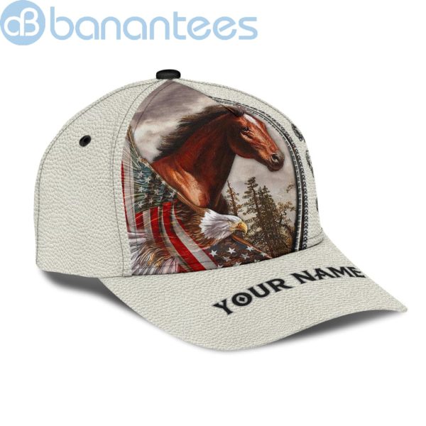 Personalized Name American Pride Rodeo All Over Printed 3D Cap Product Photo