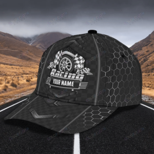 Personalized Name Biker All Over Printed 3D Cap Product Photo