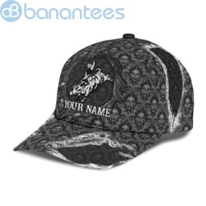 Personalized Name Bull Riding All Over Printed 3D Cap Product Photo