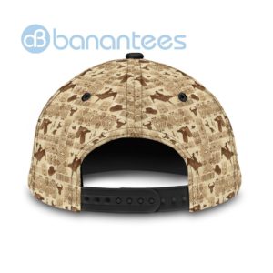 Personalized Name Bull Riding All Over Printed 3D Cap Product Photo