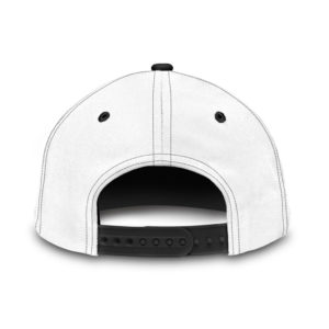 Personalized Name Bull Riding White All Over Printed 3D Cap Product Photo