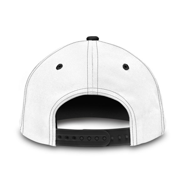 Personalized Name Bull Riding White All Over Printed 3D Cap Product Photo
