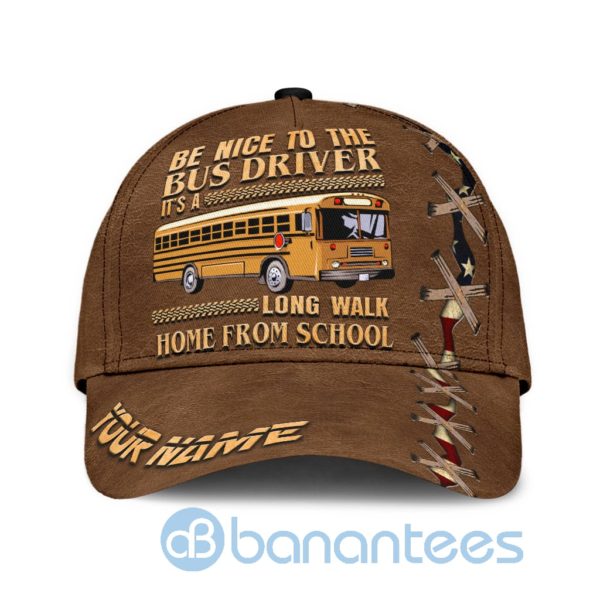 Personalized Name Busriver All Over Printed 3D Cap Product Photo