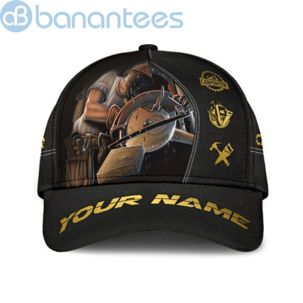 Personalized Name Carpenter All Over Printed 3D Cap Carpenter Pride Product Photo