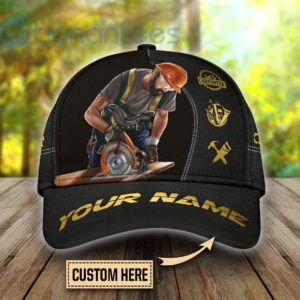 Personalized Name Carpenter All Over Printed 3D Cap Carpenter Pride Product Photo