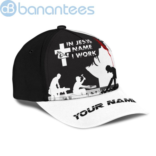 Personalized Name Carpenter All Over Printed 3D Cap Jesus Product Photo