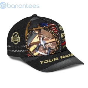 Personalized Name Carpenter Classic Carpenters Are My Brothers 3D Cap Product Photo