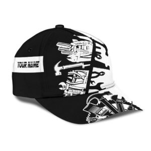 Personalized Name Carpenter Tool All Over Printed 3D Cap Product Photo
