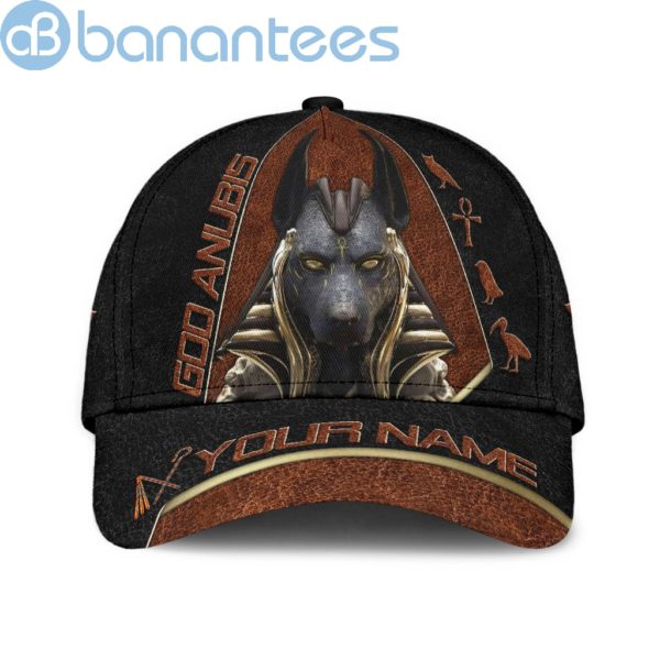 Personalized Name Egypt God Anubis All Over Printed 3D Cap Product Photo