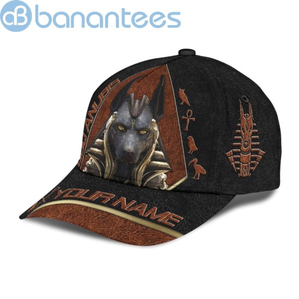 Personalized Name Egypt God Anubis All Over Printed 3D Cap Product Photo