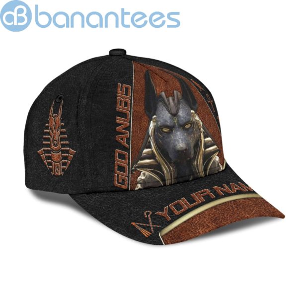 Personalized Name Egypt God Anubis All Over Printed 3D Cap Product Photo