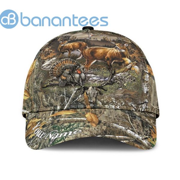 Personalized Name Hunting All Over Printed 3D Cap All About Hunting Product Photo