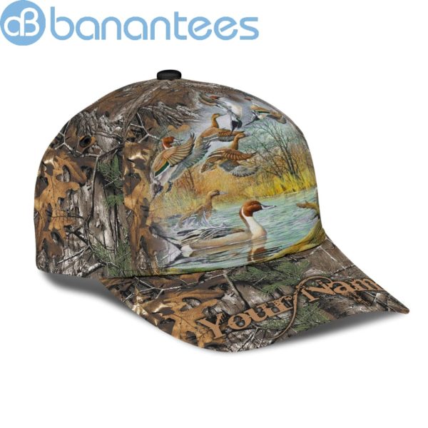 Personalized Name Hunting Duck Hunting All Over Printed 3D Cap Product Photo