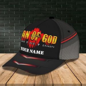 Personalized Name Jesus All Over Printed 3D Cap Product Photo