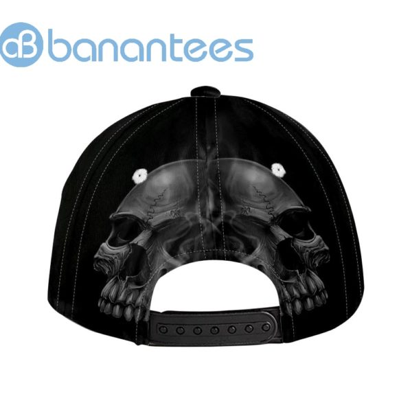 Personalized Name Melting Skull Golf All Over Printed 3D Cap Product Photo