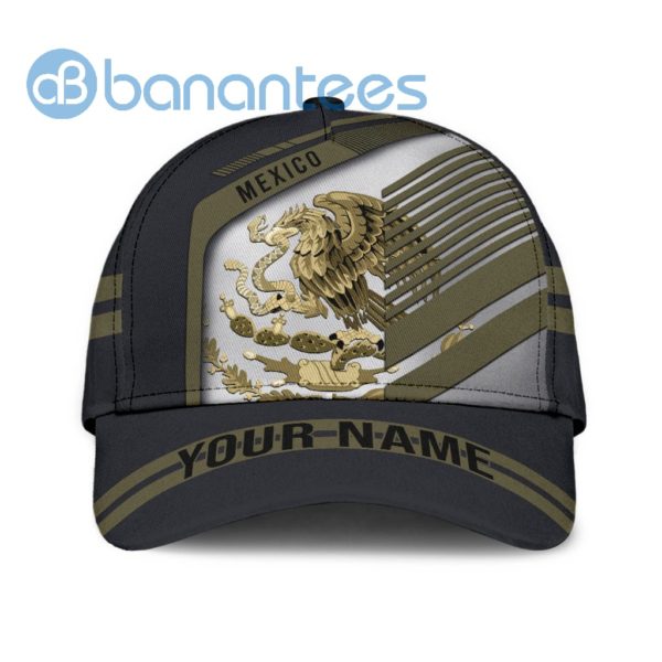 Personalized Name Mexico All Over Printed 3D Cap Product Photo