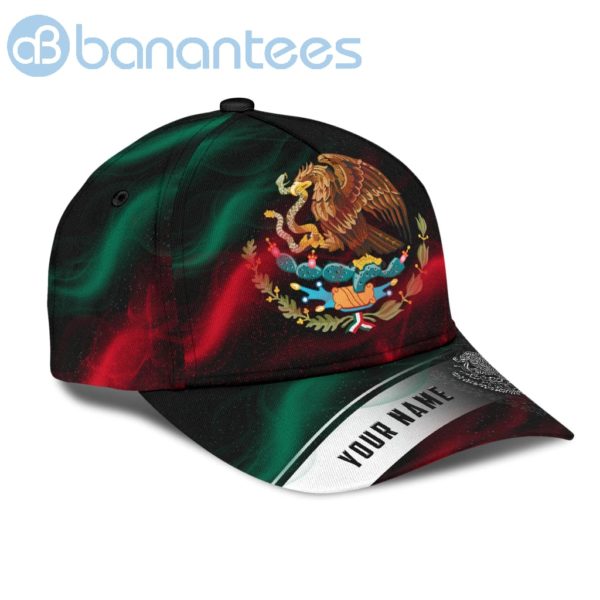 Personalized Name Mexico Smoke All Over Printed 3D Cap Product Photo