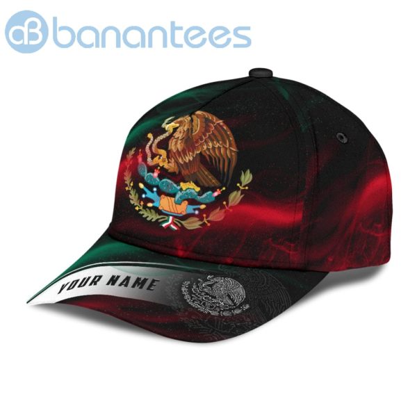 Personalized Name Mexico Smoke All Over Printed 3D Cap Product Photo