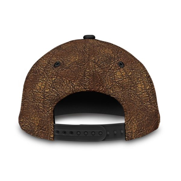 Personalized Name Native American Leather All Over Printed 3D Cap Product Photo
