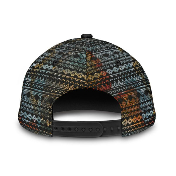 Personalized Name Native American Pattern All Over Printed 3D Cap Product Photo