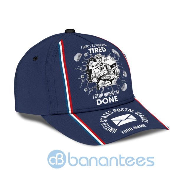 Personalized Name Postal Worker All Over Printed 3D Cap Product Photo