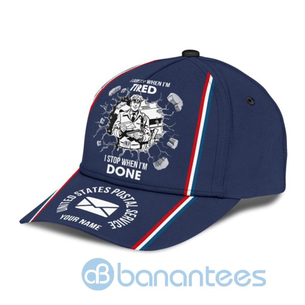 Personalized Name Postal Worker All Over Printed 3D Cap Product Photo