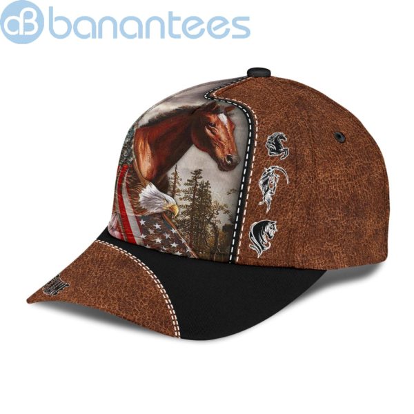 Personalized Name Rodeo All Over Printed 3D Cap American Pride Product Photo