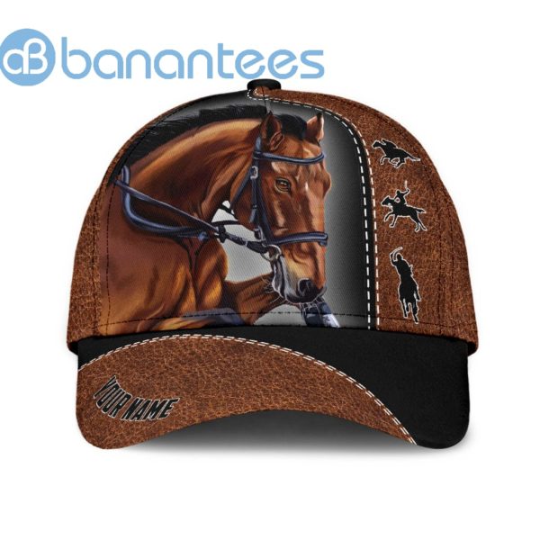 Personalized Name Rodeo All Over Printed 3D Cap Bronc Riding Product Photo