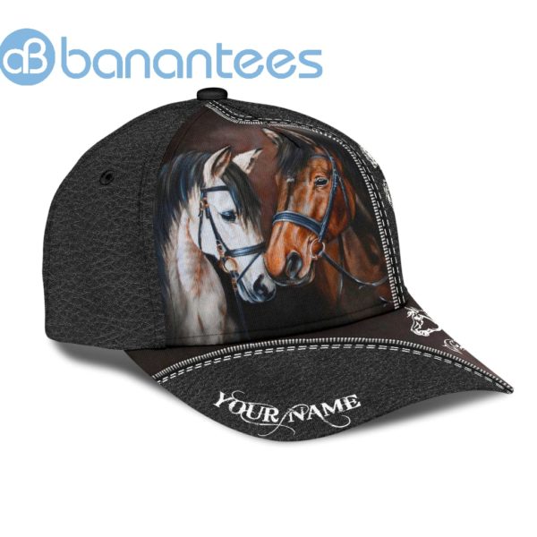 Personalized Name Rodeo All Over Printed 3D Cap Horse Riding Art Product Photo