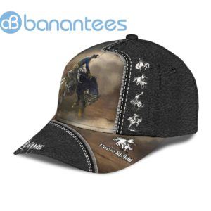 Personalized Name Rodeo All Over Printed 3D Cap Horse Riding Art Product Photo
