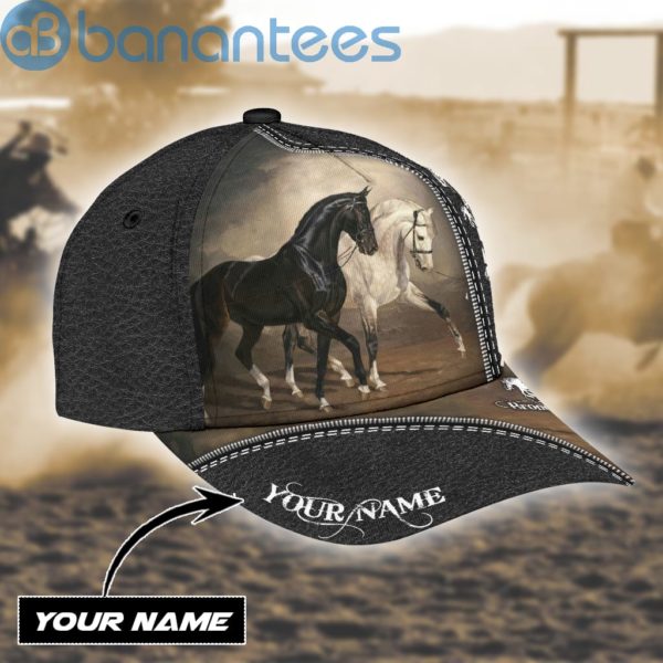 Personalized Name Rodeo Bronc Riding All Over Printed 3D Cap Product Photo
