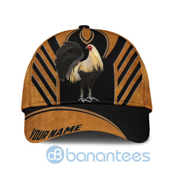 Personalized Name Rooster All Over Printed 3D Cap Product Photo
