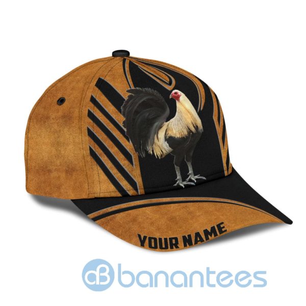 Personalized Name Rooster All Over Printed 3D Cap Product Photo
