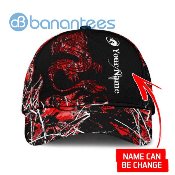 Personalized Name Tattooragon All Over Printed 3D Cap Product Photo