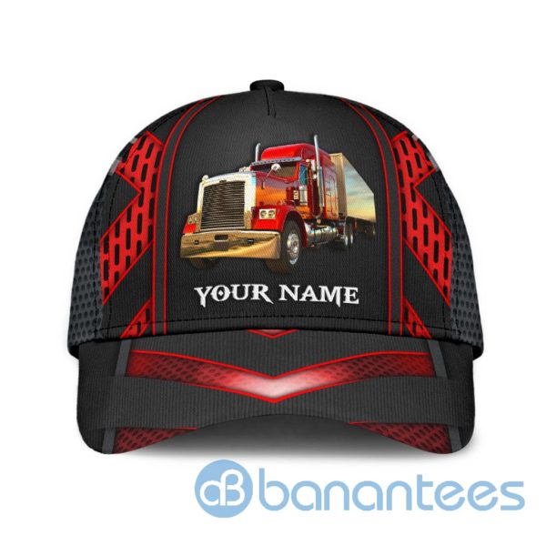 Personalized Name Trucker All Over Printed 3D Cap Product Photo