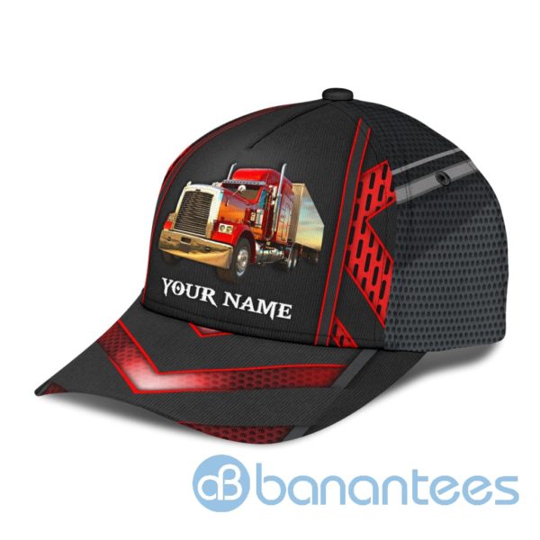 Personalized Name Trucker All Over Printed 3D Cap Product Photo