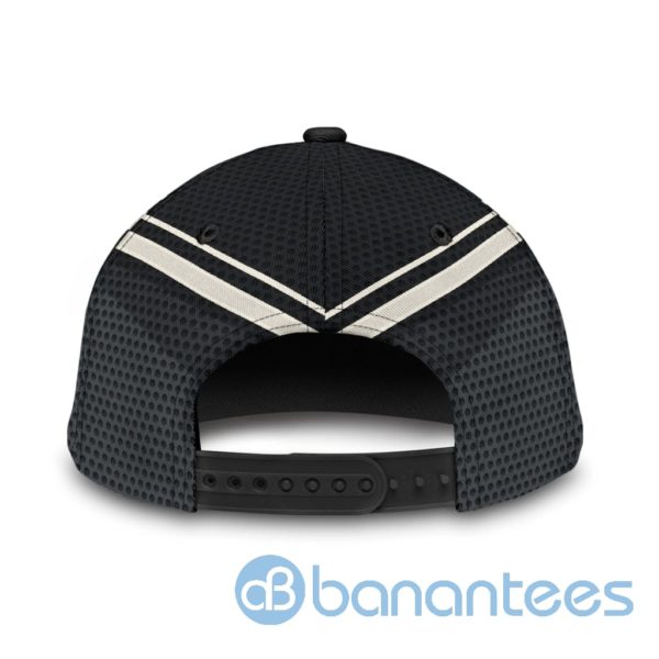 Personalized Name Trucker Black And White All Over Printed 3D Cap Product Photo