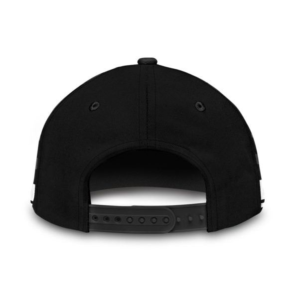 Personalized Name White Horse All Over Printed 3D Cap Product Photo