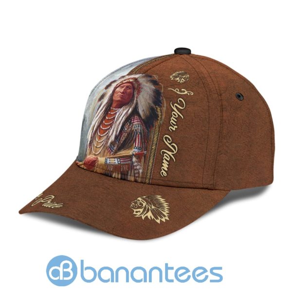 Personalized Native Chief Printed 3D Cap Product Photo