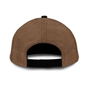 Personalized Native Pride Old Leather Zipper Printed Cap Product Photo