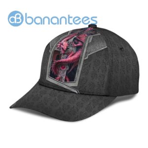 Personalized Pink Dragon All Over Printed 3D Cap Product Photo