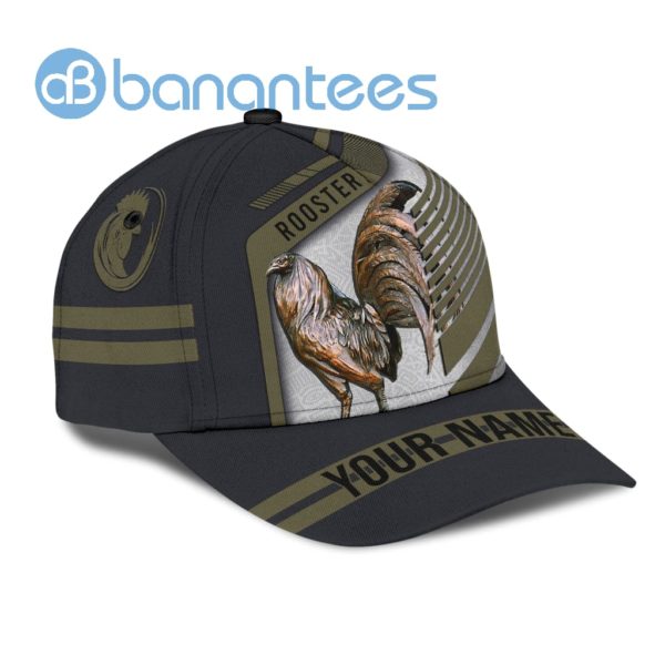 Personalized Rooster Mexico All Over Printed 3D Cap Product Photo