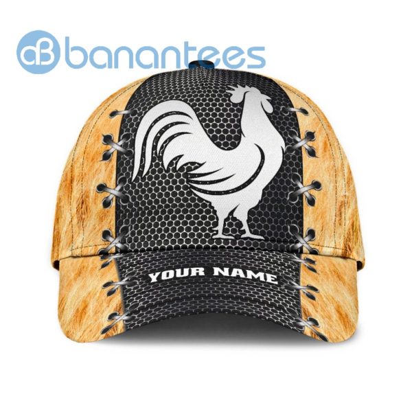 Personalized Rooster Printed 3D Cap Product Photo