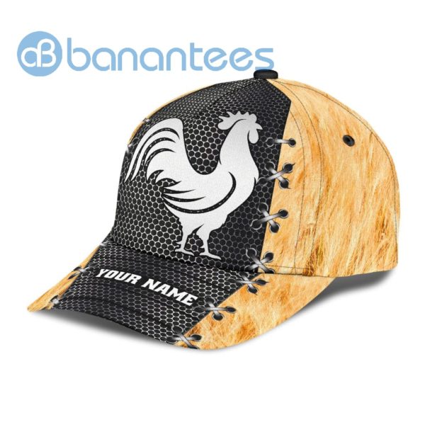 Personalized Rooster Printed 3D Cap Product Photo