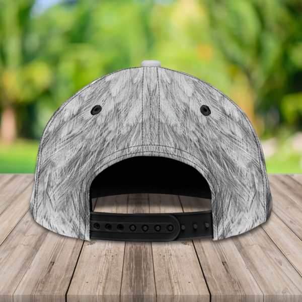 Personalized Rooster Red And White All Over Printed 3D Cap Product Photo