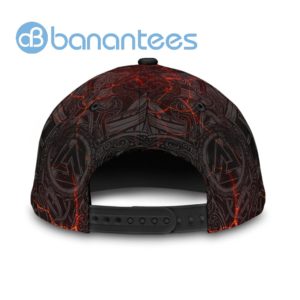Personalized White Dragon Red Black All Over Printed 3D Cap Product Photo