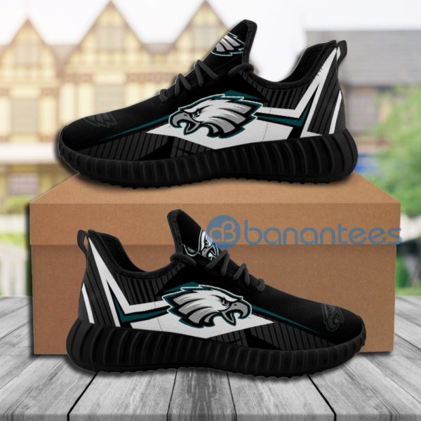Philadelphia Eagles Black Raze Shoes For Men And Women Product Photo