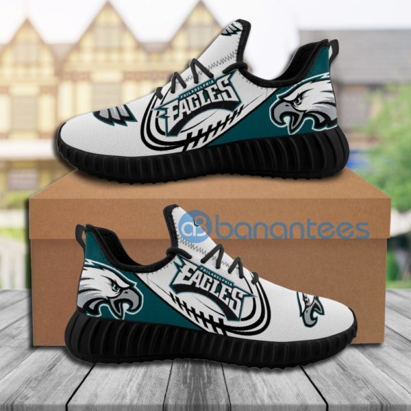 Philadelphia Eagles Sneakers Big Logo Raze Shoes Product Photo