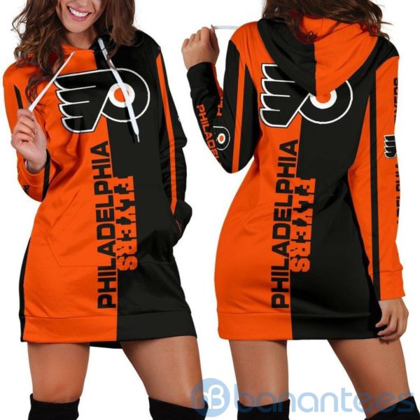 Philadelphia Flyers Hoodie Dress For Women Product Photo