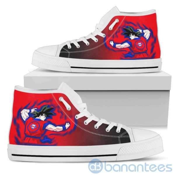 Philadelphia Phillies Goku Saiyan Power Anime High Top Shoes Product Photo